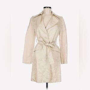 Bebe Cream Trench Coat
